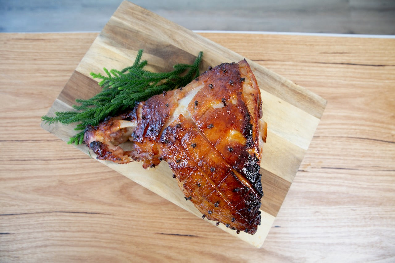 Andy Cooks - Honey mustard glazed ham
