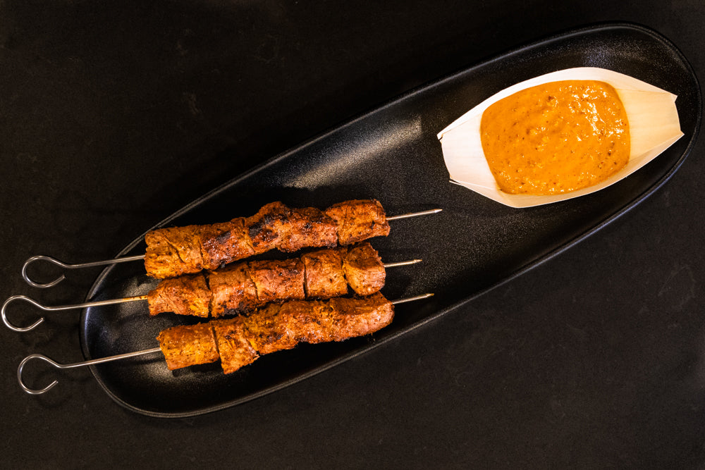 Andy Cooks - Thai beef satay