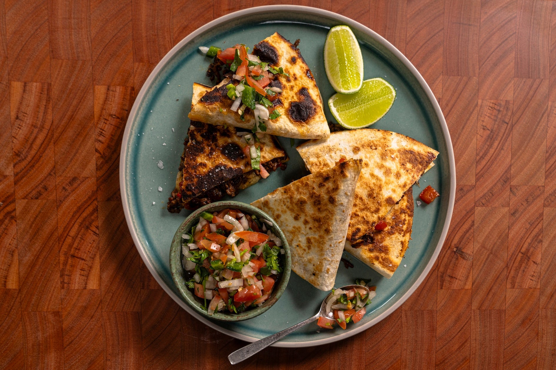 Beef quesadilla - Andy Cooks
