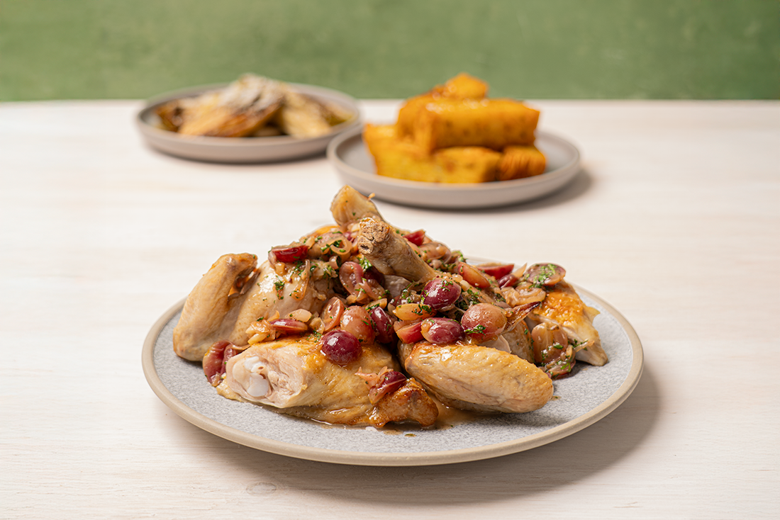 Spatchcock roast chicken
&ndash; Andy Cooks