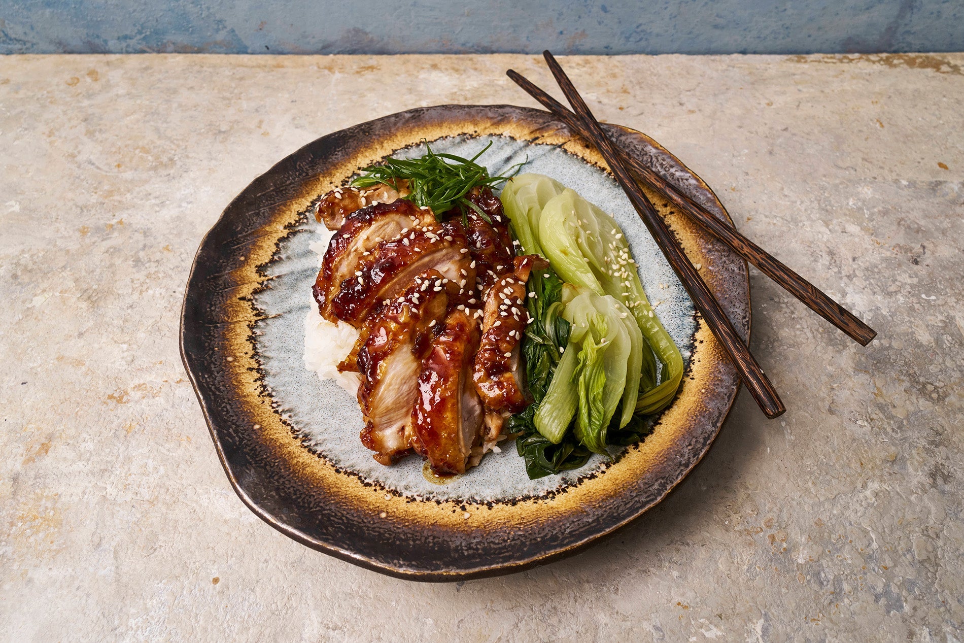 Chicken teriyaki
&ndash; Andy Cooks