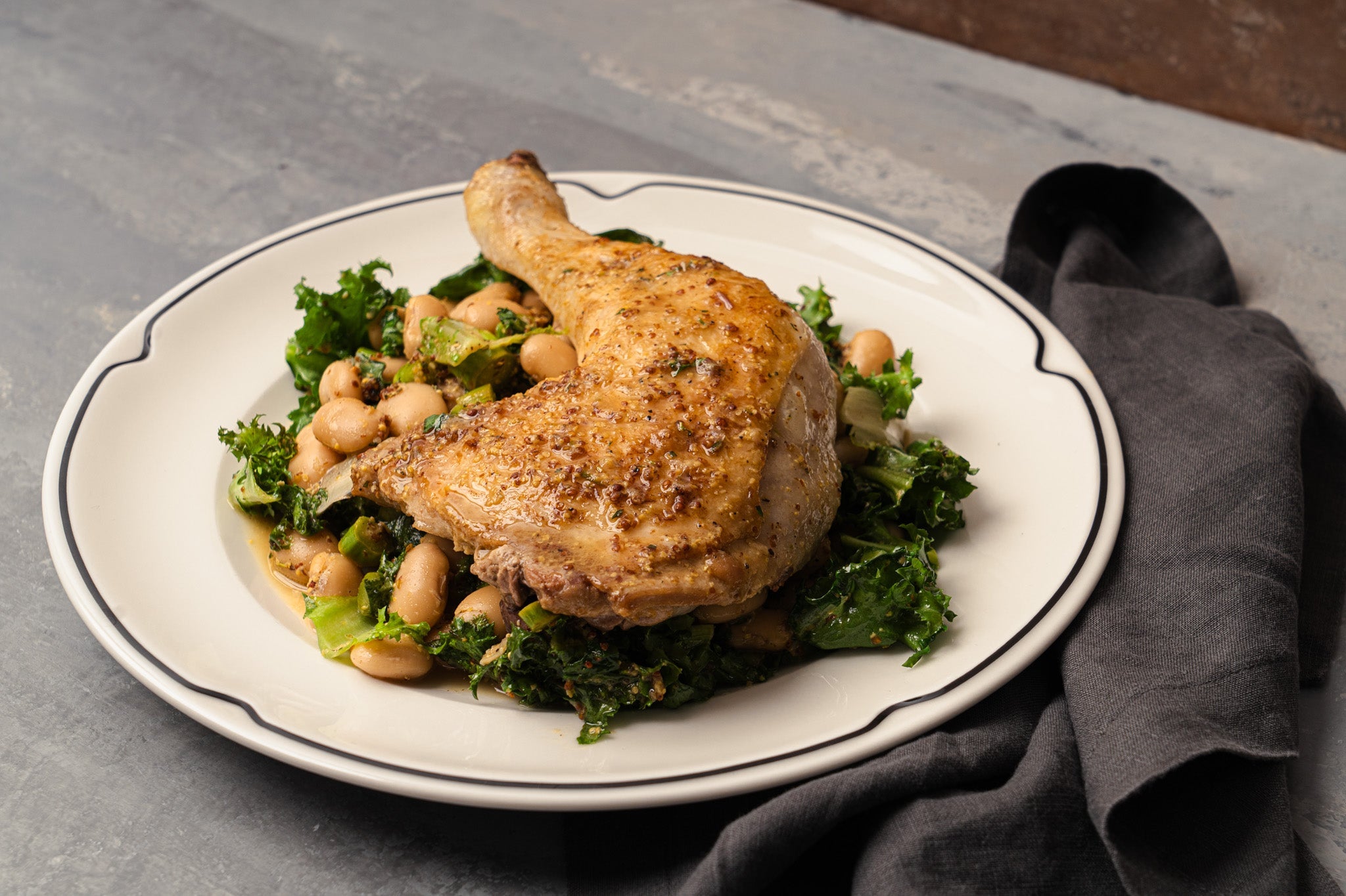 Andy Cooks - Roast Chicken Leg Recipe