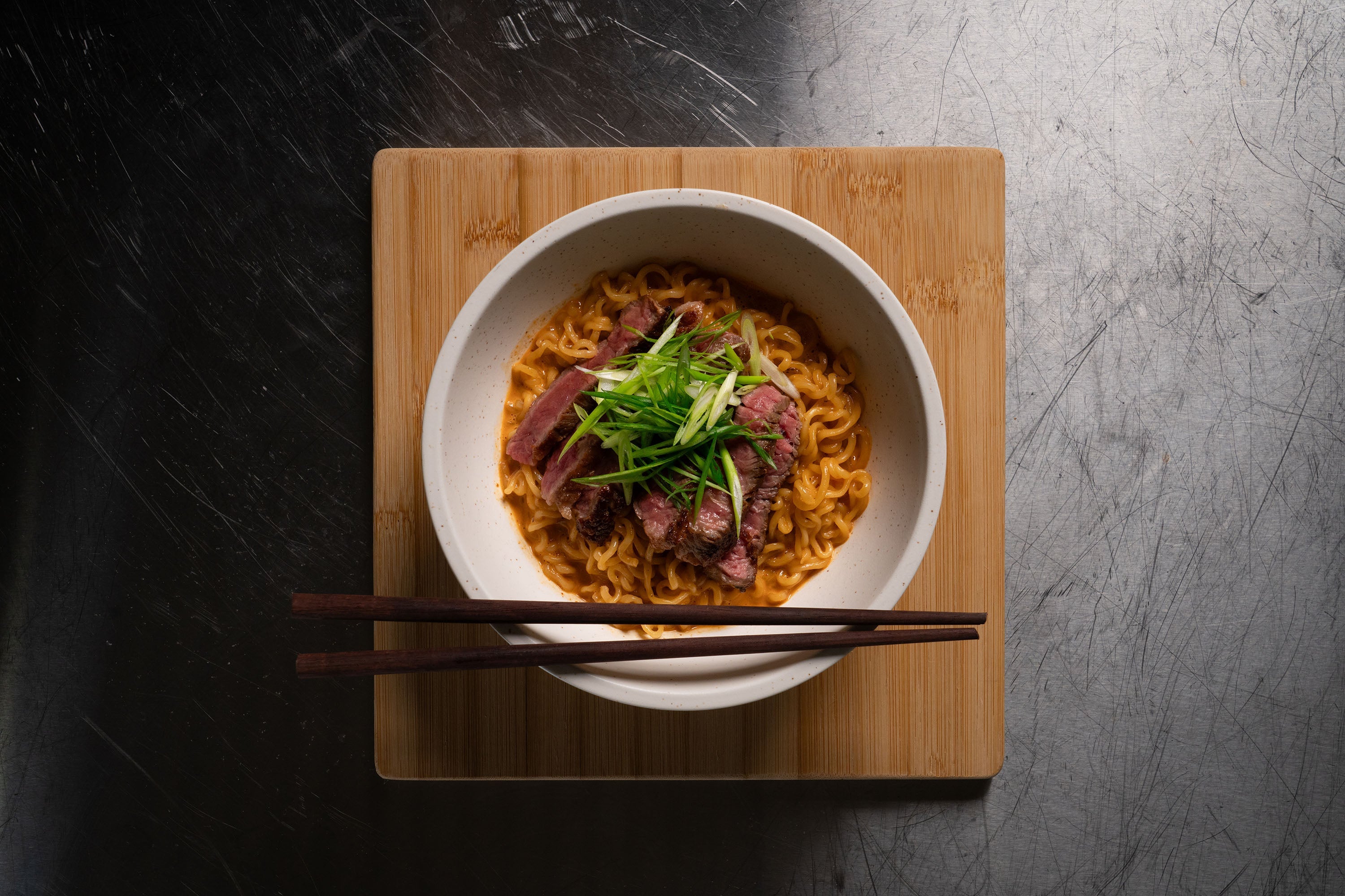 Creamy Steak Ramen