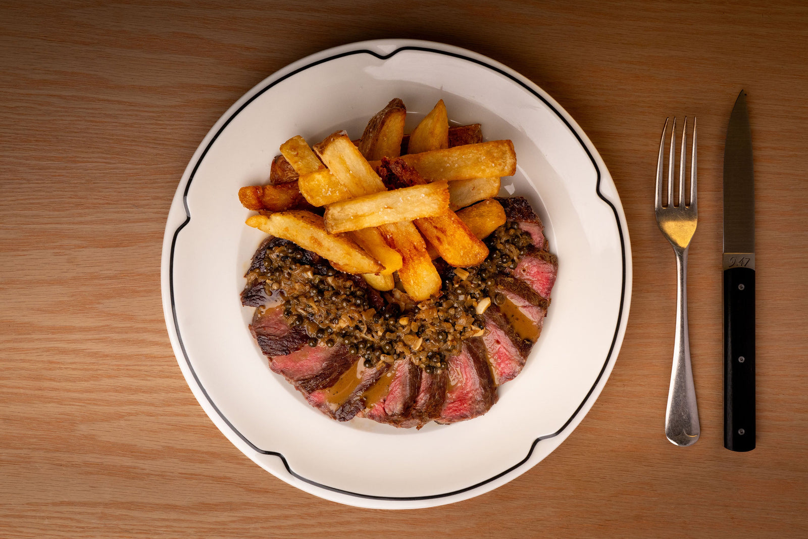 Andy Cooks - Classic Steak And Crispy Fries Recipe
