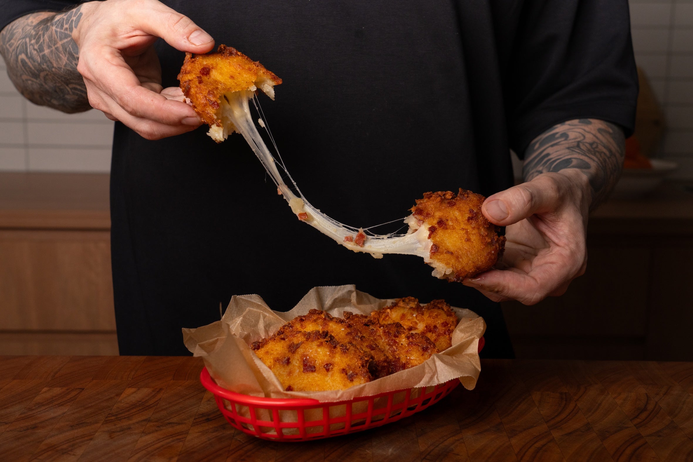 Chorizo and Cheese Hash Browns
&ndash; Andy Cooks