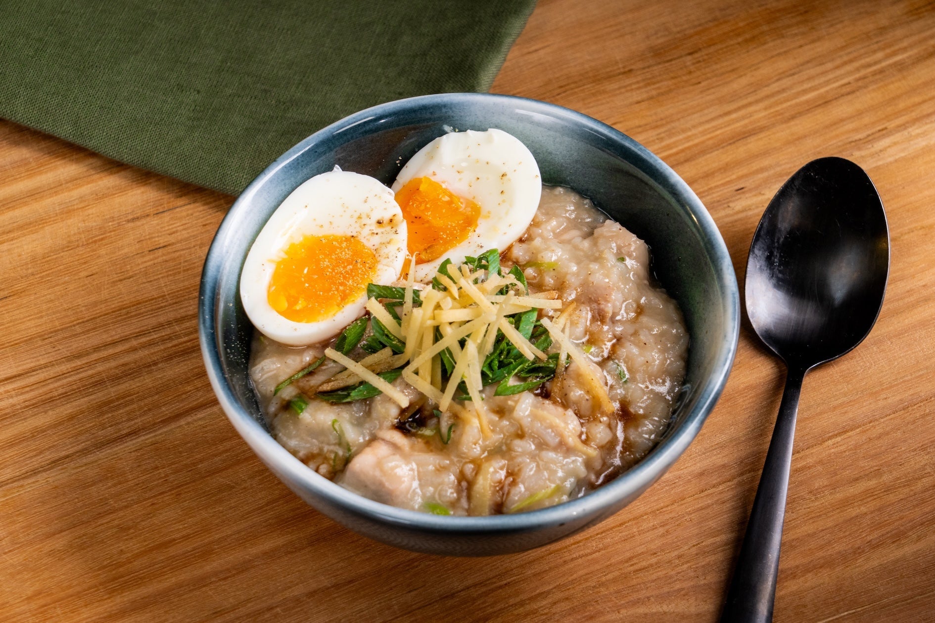 Chicken Congee - Andy Cooks