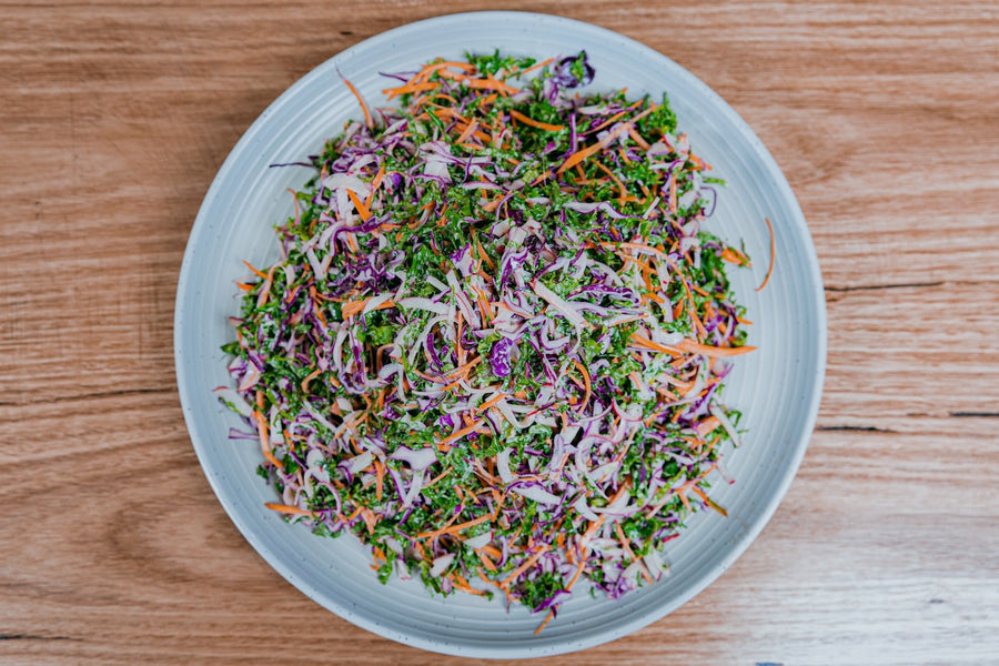 Grünkohl-Krautsalat