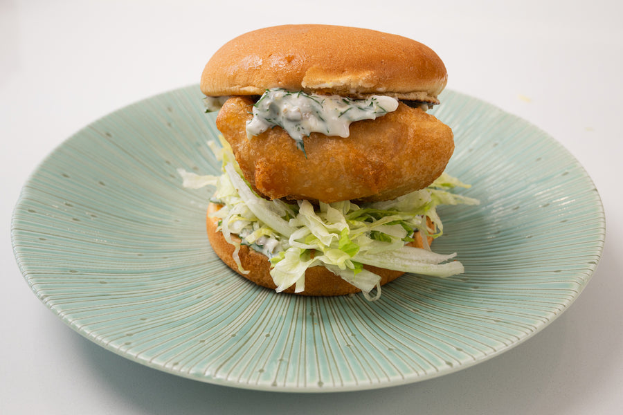 Fried fish sandwich