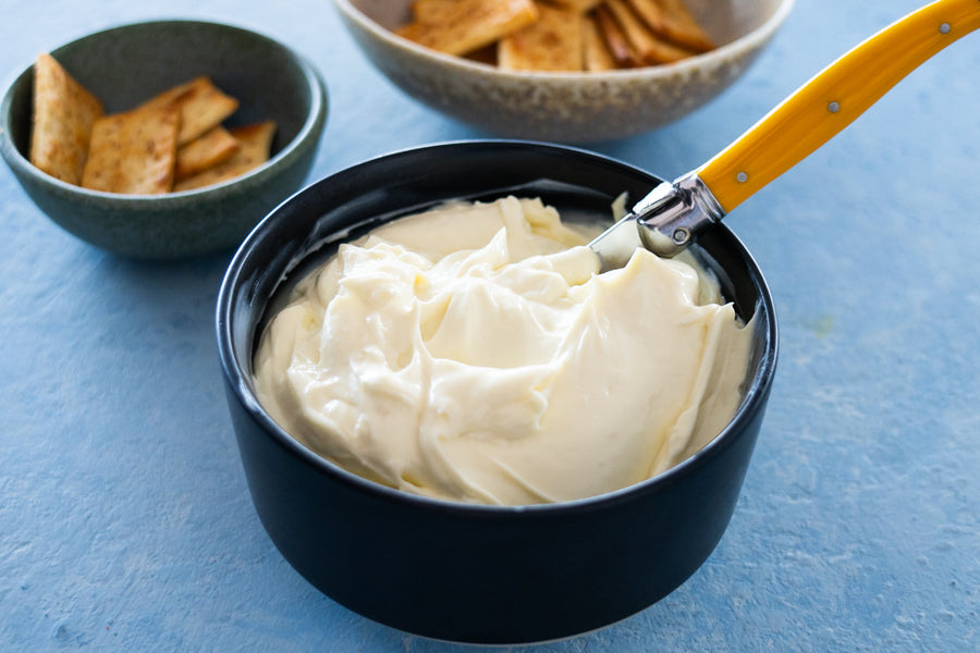 Queso crema casero
