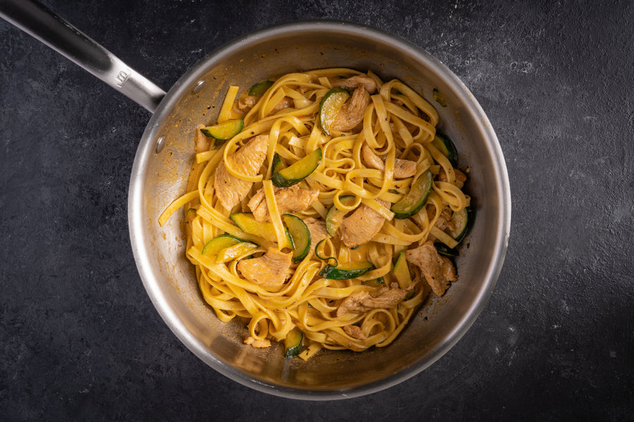 Pollo Alfredo Cajún