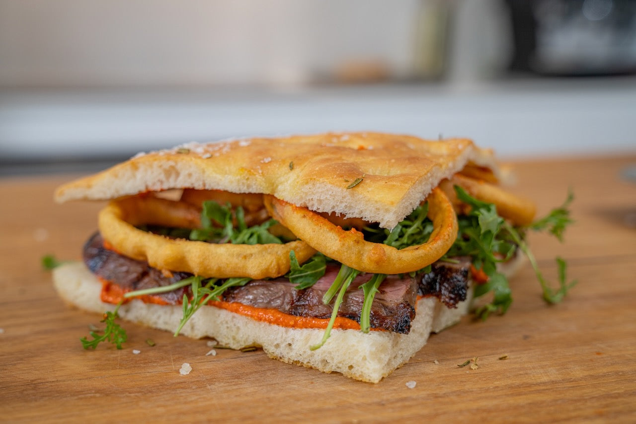 Andy Cooks - Steak sandwich
