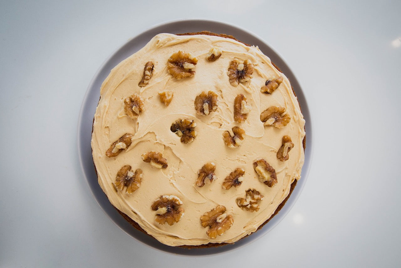 Andy Cooks - Coffee Walnut Cake