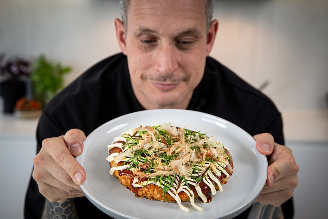 Okonomiyaki Japanese savoury pancake