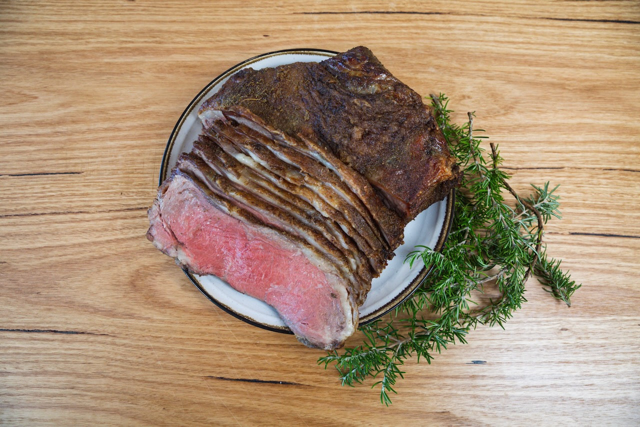 Andy Cooks - Rosemary salt roast beef
