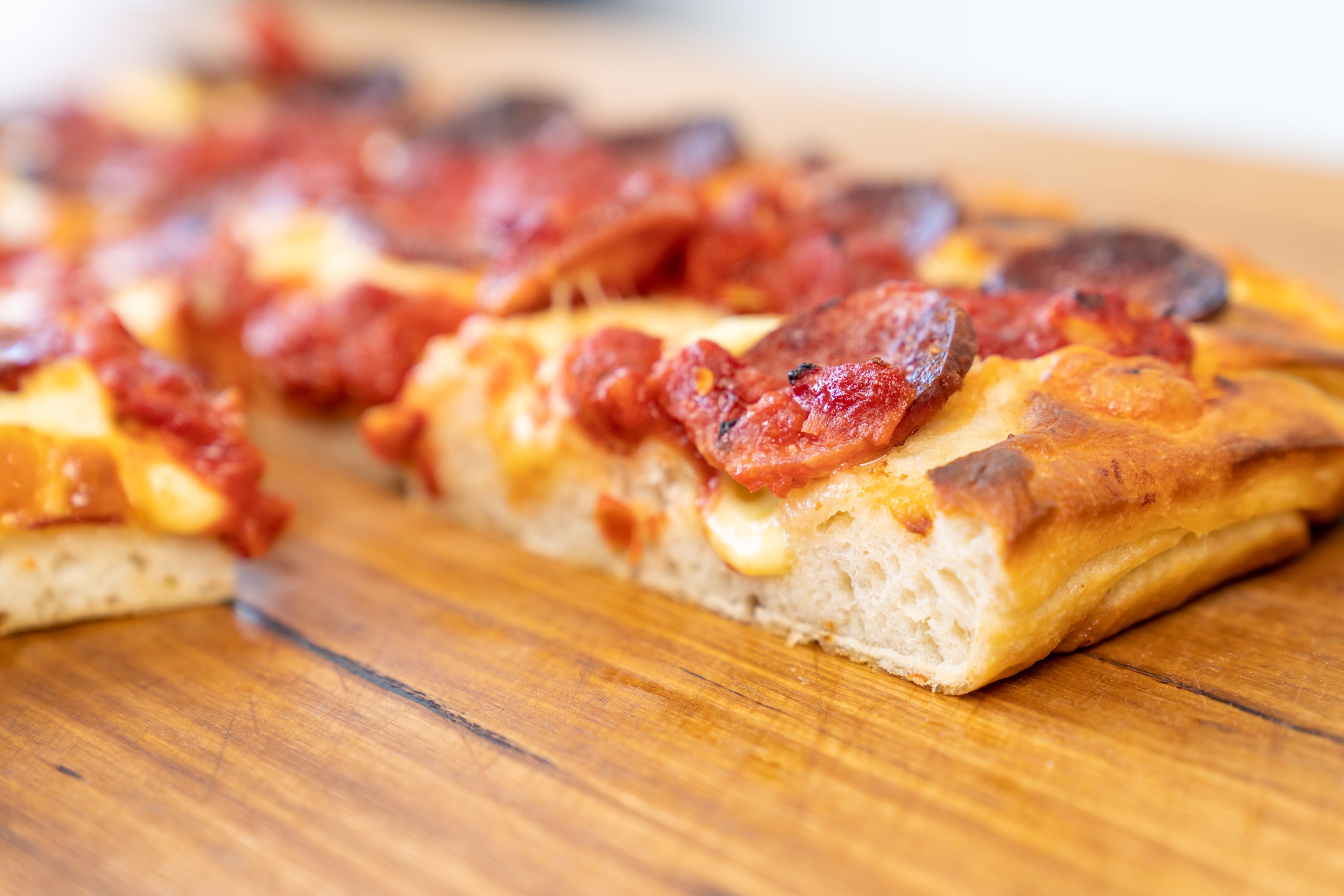 Andy Cooks - Detroit-style pan pizza