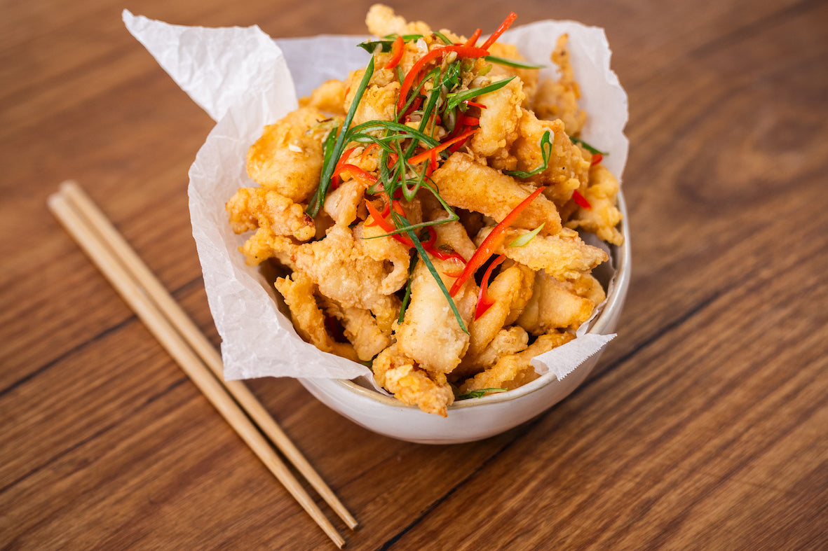 Andy Cooks - Salt and pepper squid
