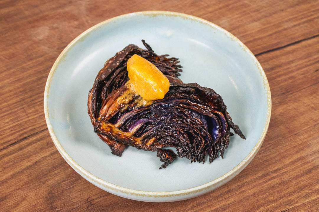 Andy Cooks - Roast Cabbage Miso Butter