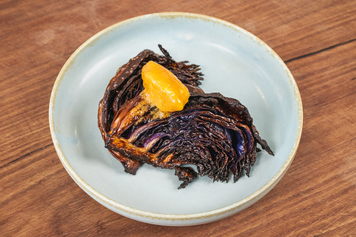 Andy Cooks - Roast Cabbage Miso Butter