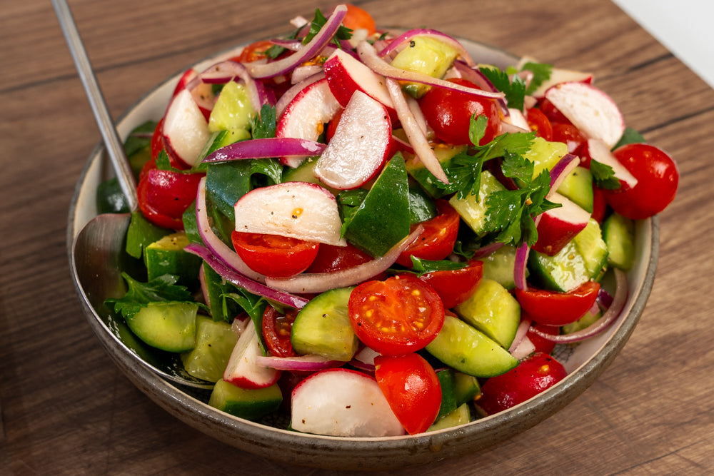 Andy Cooks - Fattoush salad