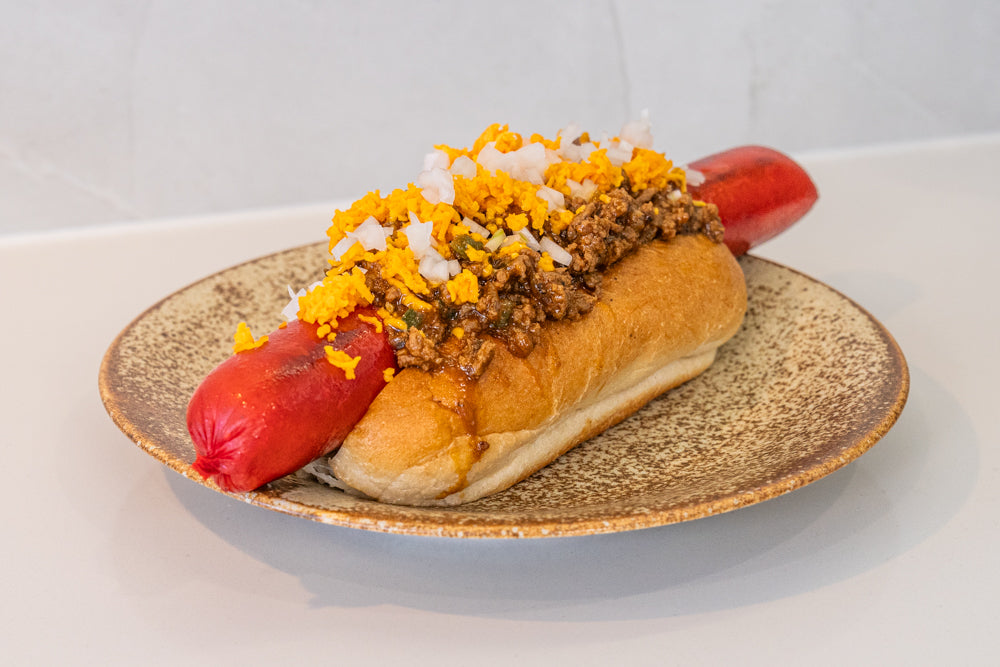 Andy Cooks - Chilli cheese dog