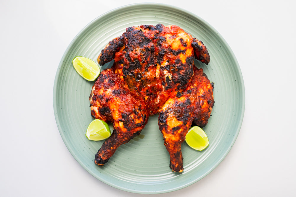 Andy Cooks - Chicken spatchcock with peri peri marinade