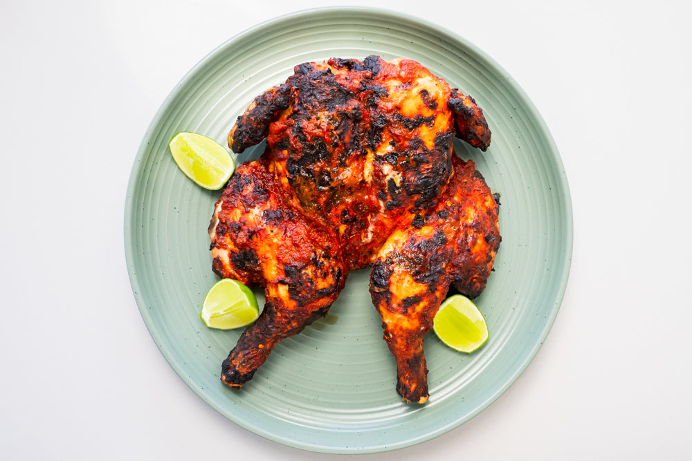 Andy Cooks - Chicken spatchcock with peri peri marinade