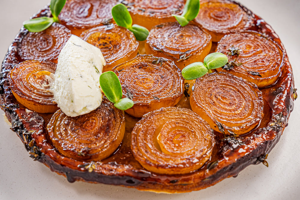 Andy Cooks - Onion Tarte Tatin