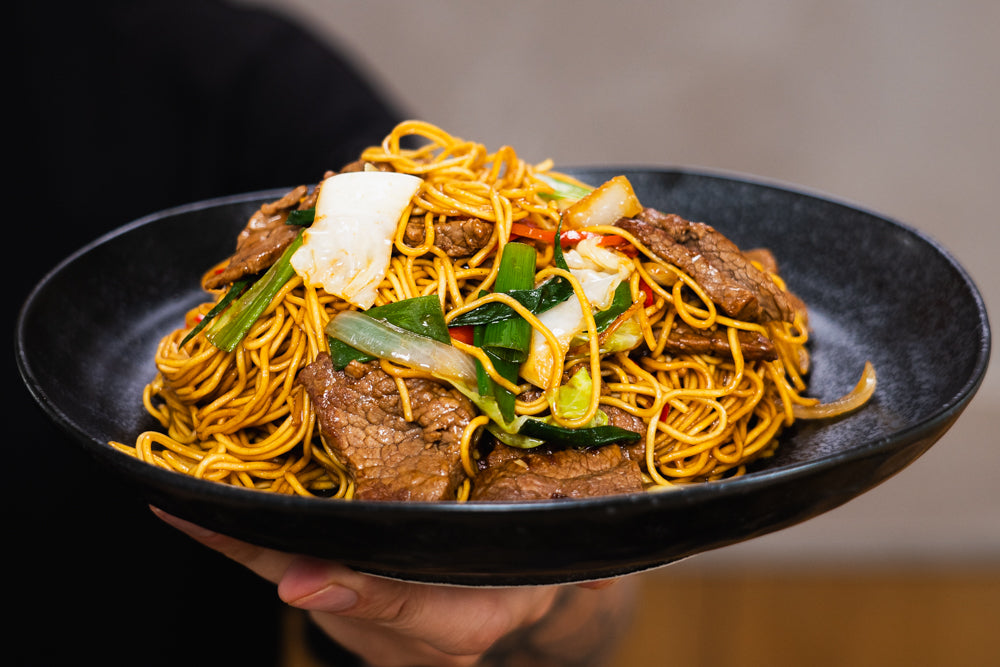 Andy Cooks - Beef chow mein