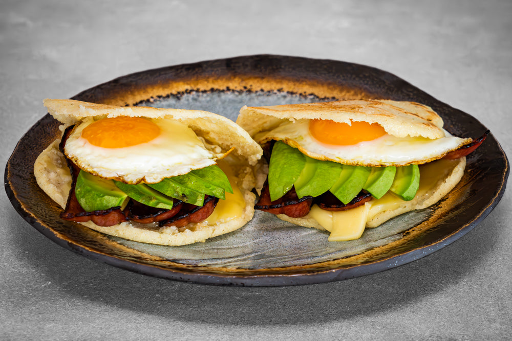 Andy Cooks - Colombian Breakfast Arepas