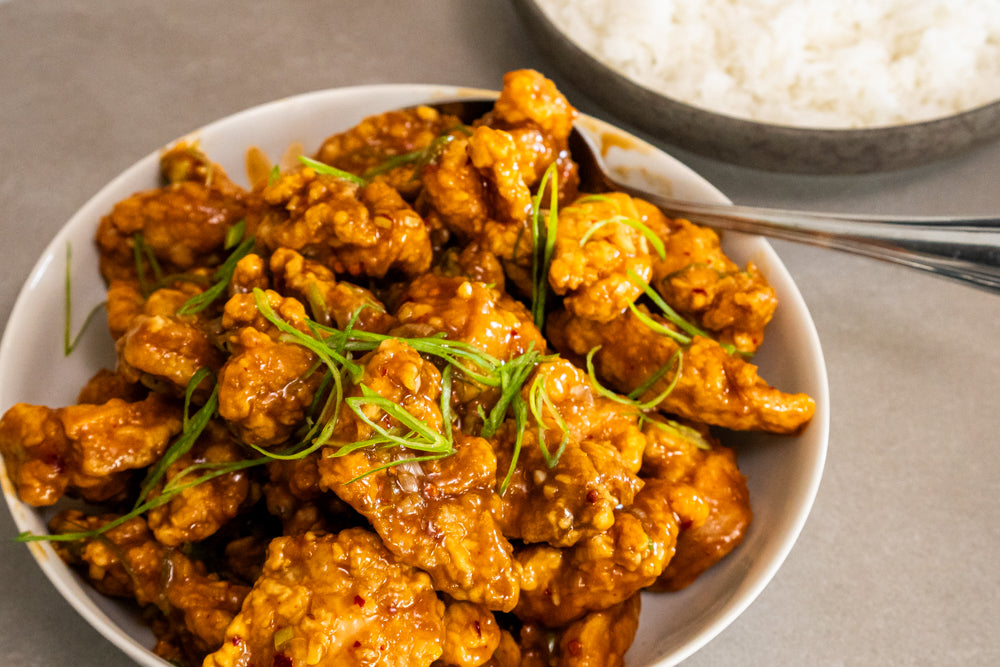 Andy Cooks - Orange Chicken and Rice