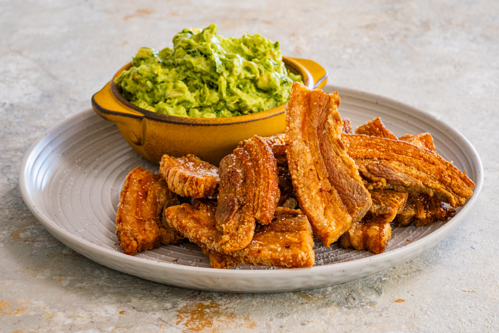 Andy Cooks - Chicharron and Guacamole