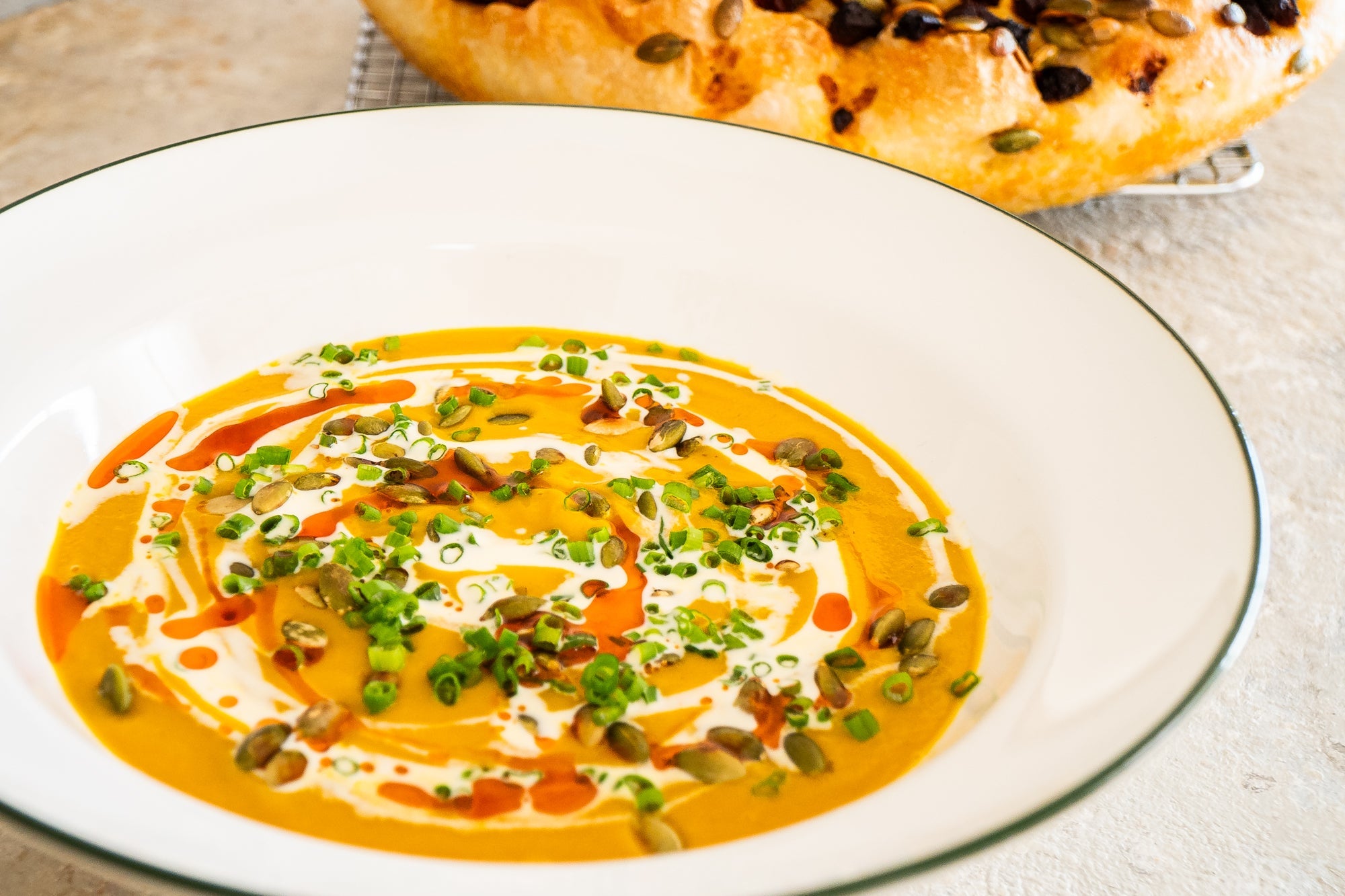 Andy Cooks - Pumpkin Soup Recipe