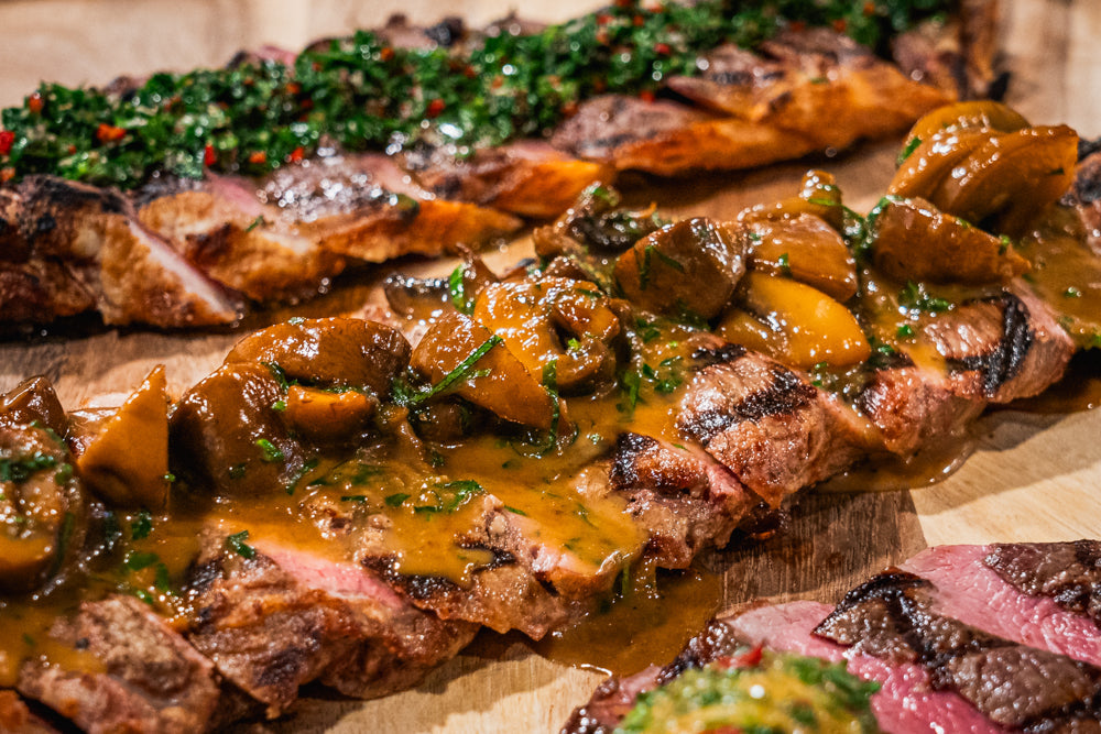 Andy Cooks - mushroom steak sauce