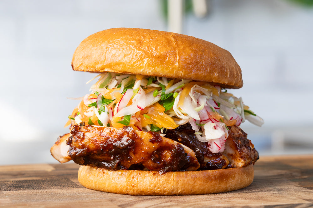 Smoked chicken sandwich – Andy Cooks
