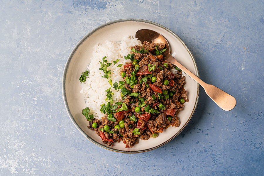 Andy Cooks - Quick Beef Curry and Rice