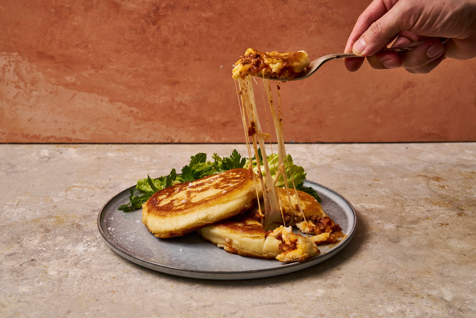 Andy Cooks - Bolognaise Potato Cake Recipe