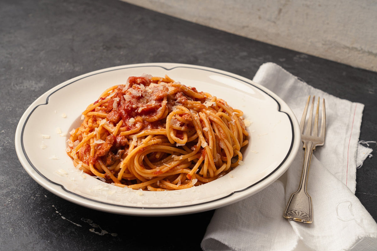 Spaghetti Amatriciana – Andy Cooks