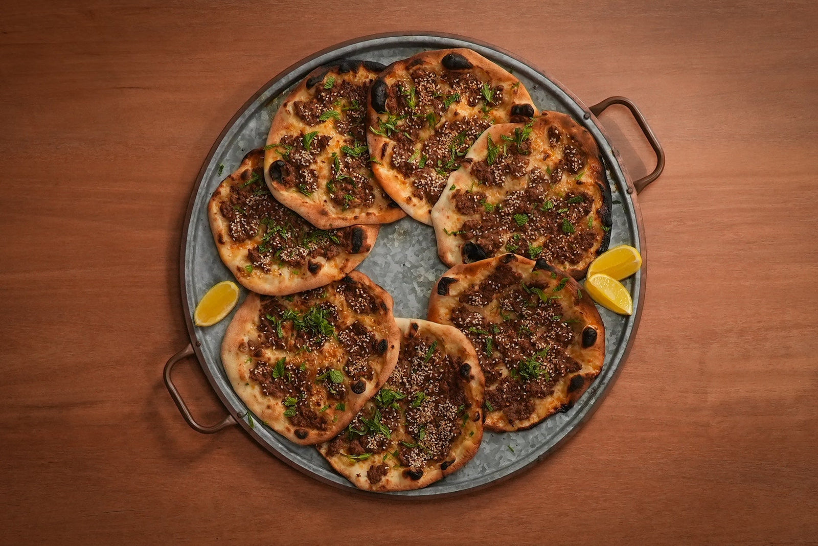 Andy Cooks - Lamb Flatbread Pizza Recipe