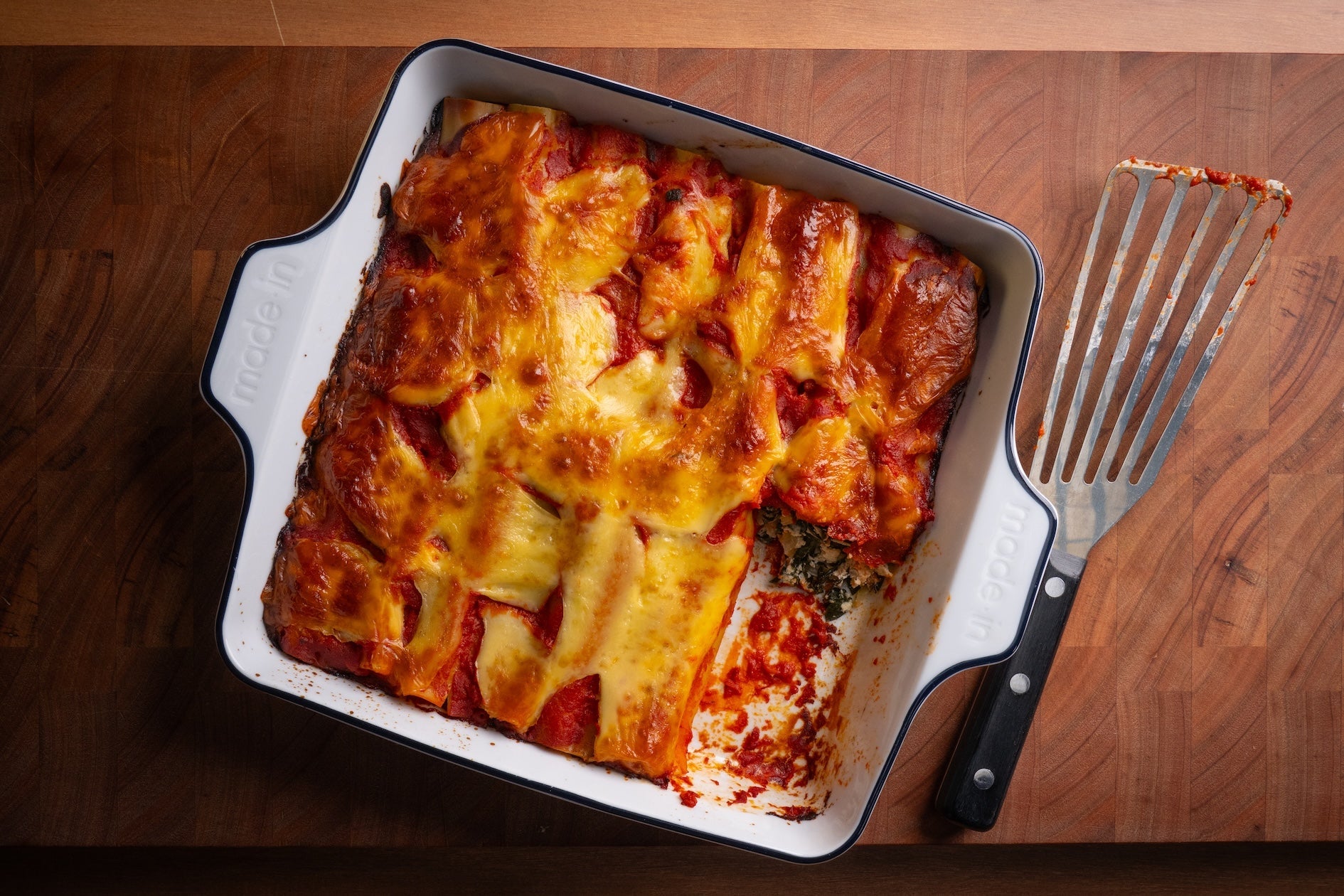 Andy Cooks - Vegetarian Cannelloni Pasta Recipe