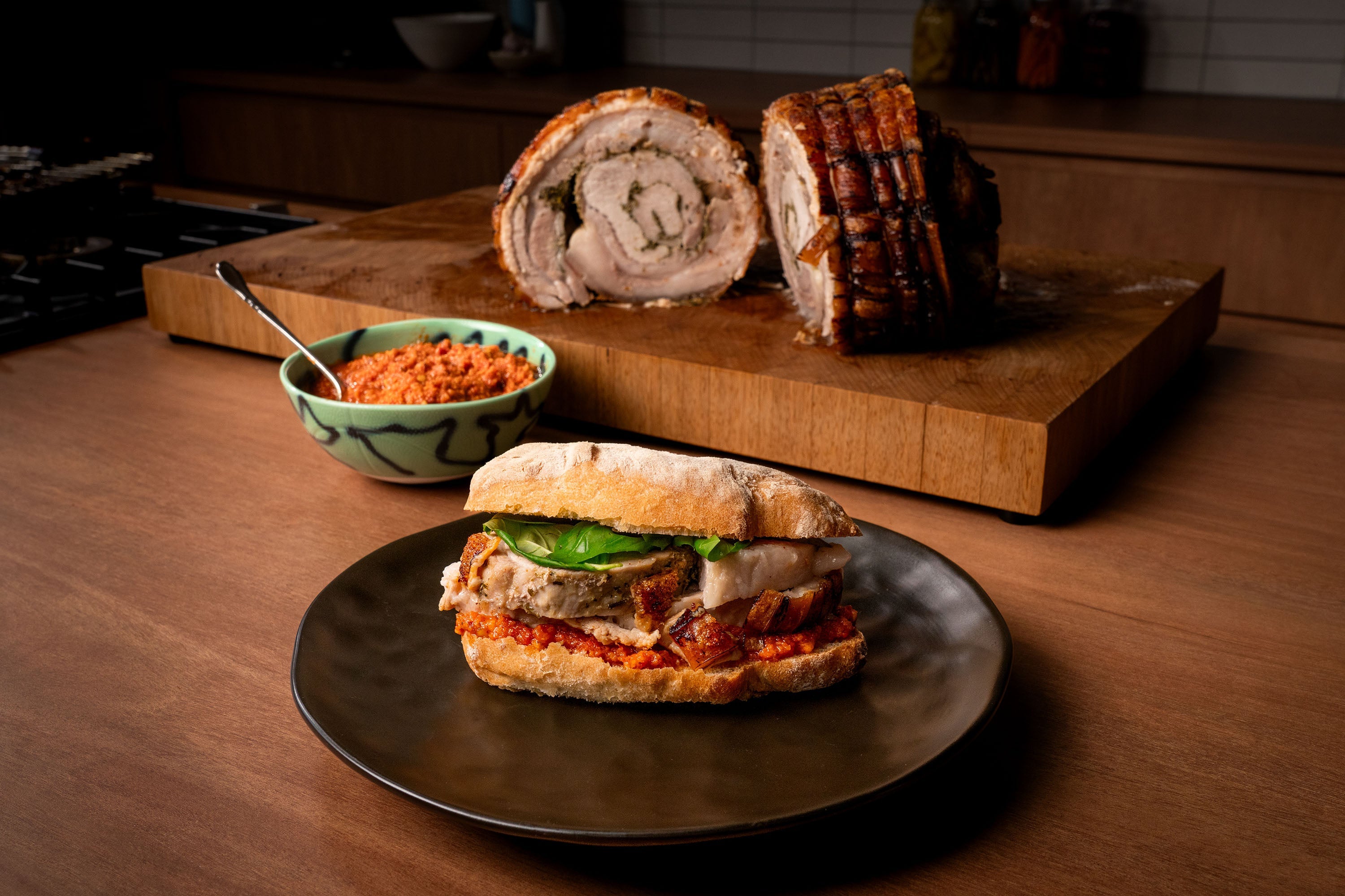 Andy Cooks - Italian Pork Sandwich Recipe