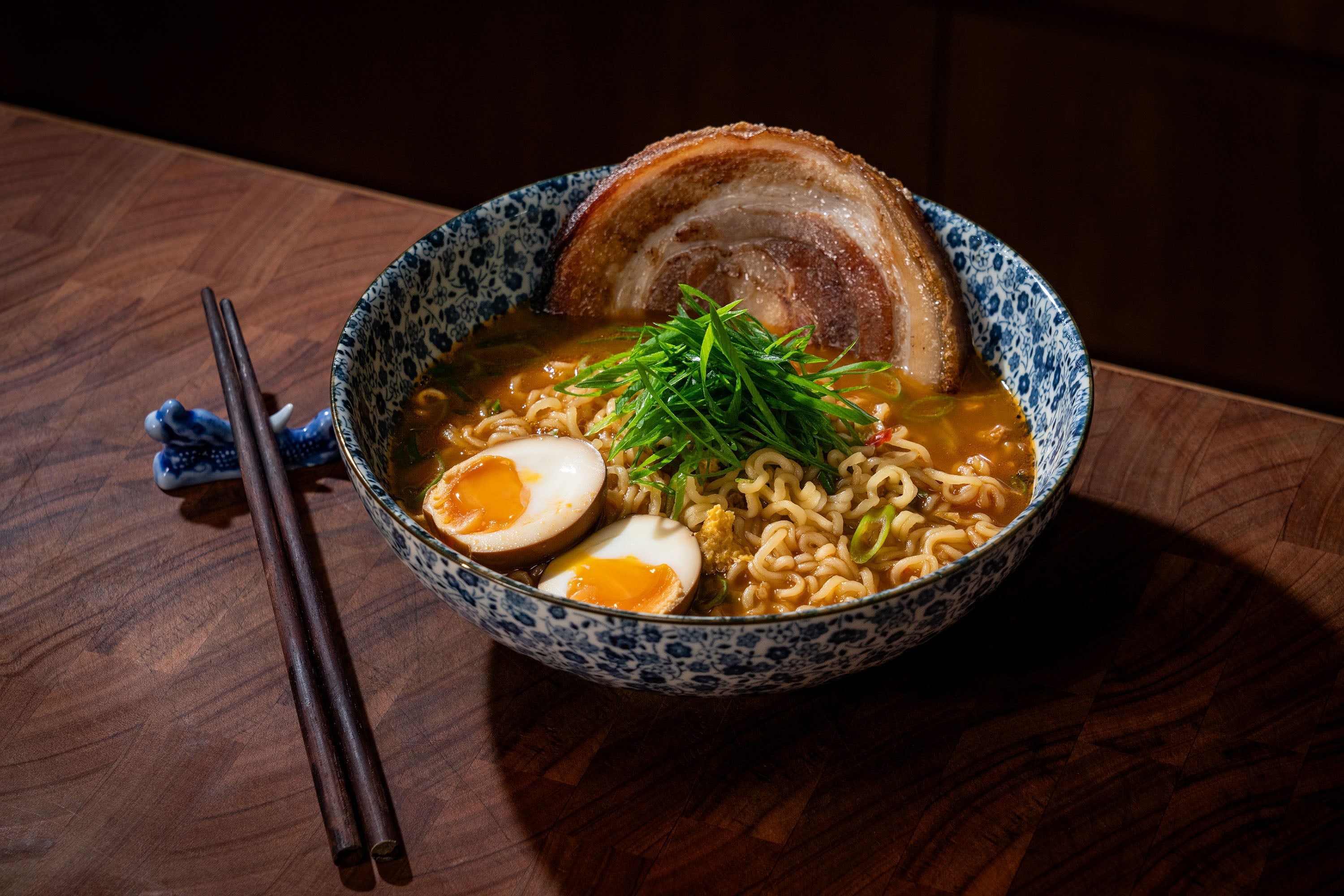 Andy Cooks - Char Sui Pork Packet Ramen Recipe