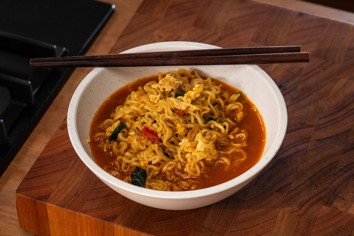 Packet Ramyon Packet Ramen with Egg – Andy Cooks