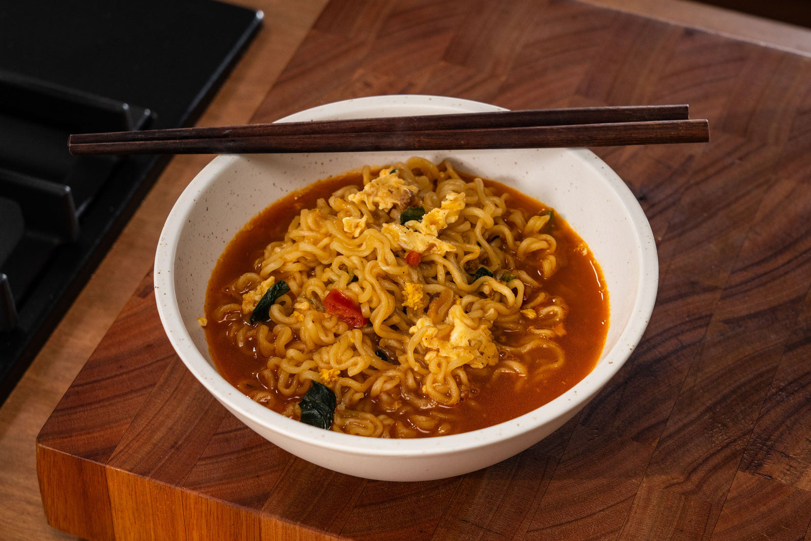 Andy Cooks - Easy Packet Ramen with Egg Recipe