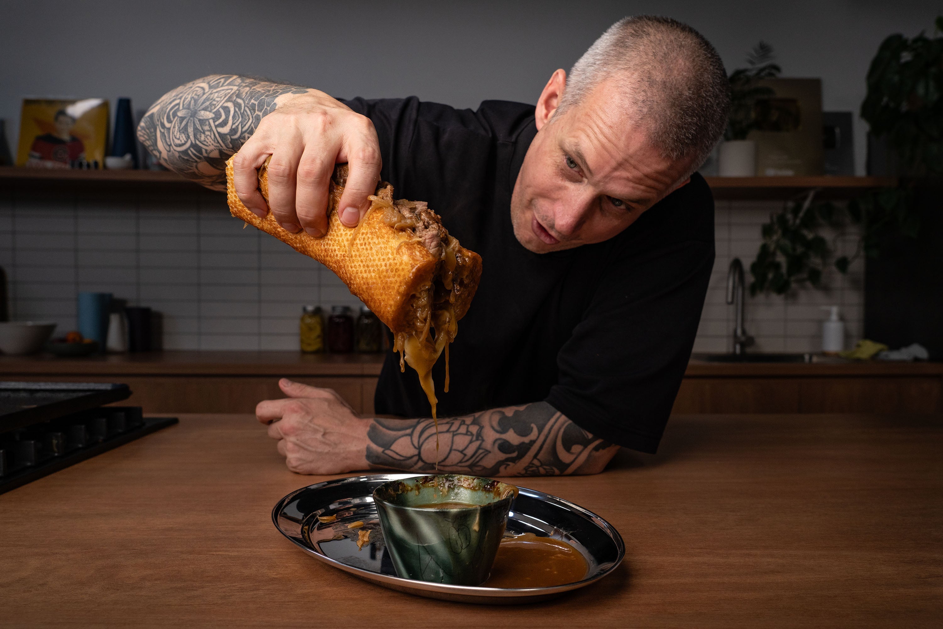 Andy Cooks - Best French Onion Soup Sandwich Recipe