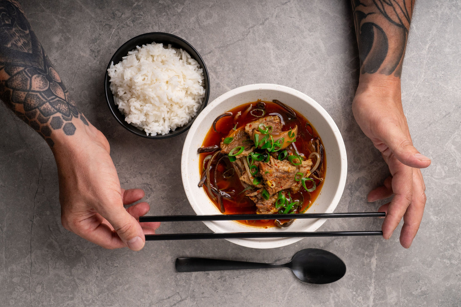 Andy Cooks - Spicy Beef Brisket Soup