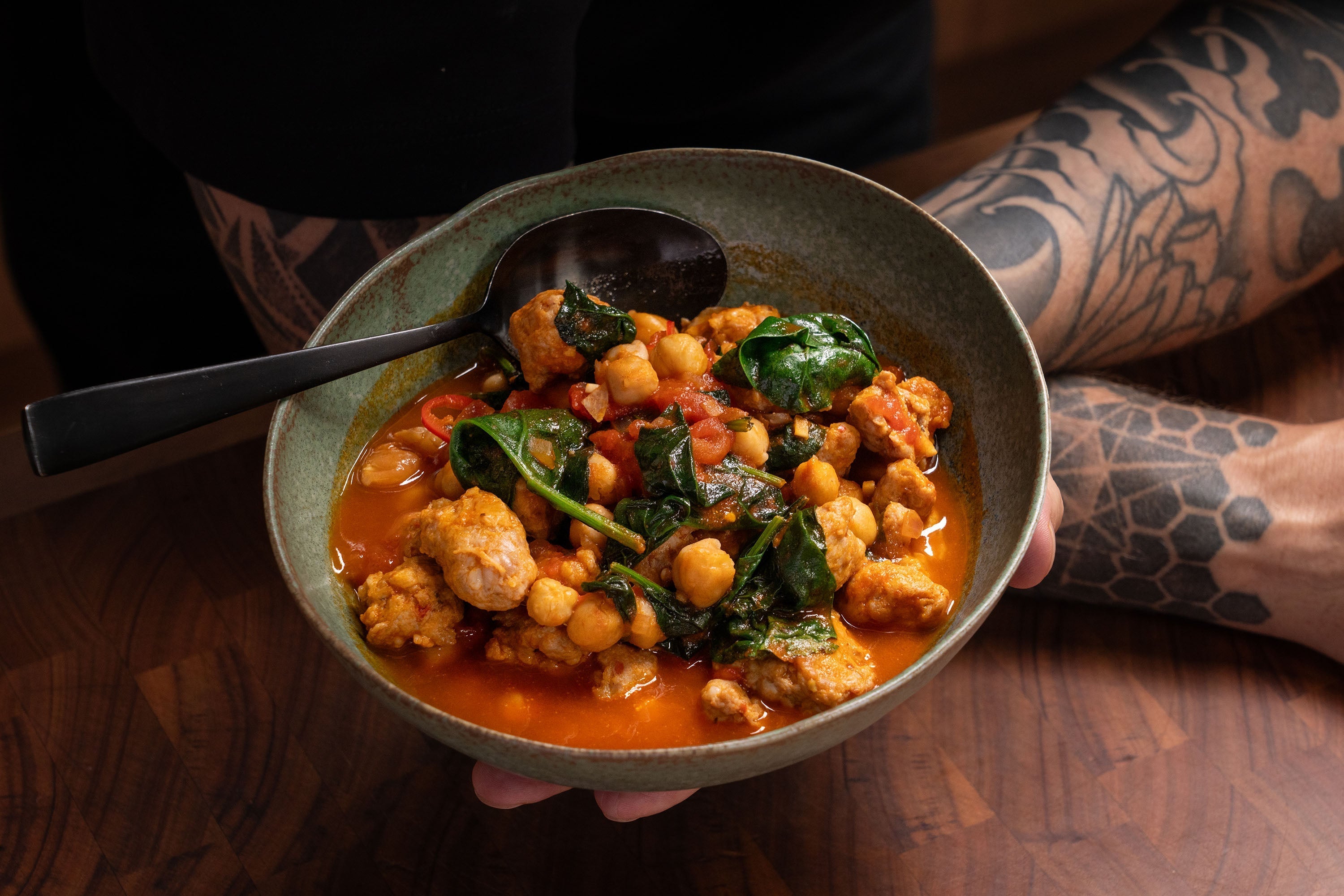 Andy Cooks - Quick Dinner Sausage Stew Recipe