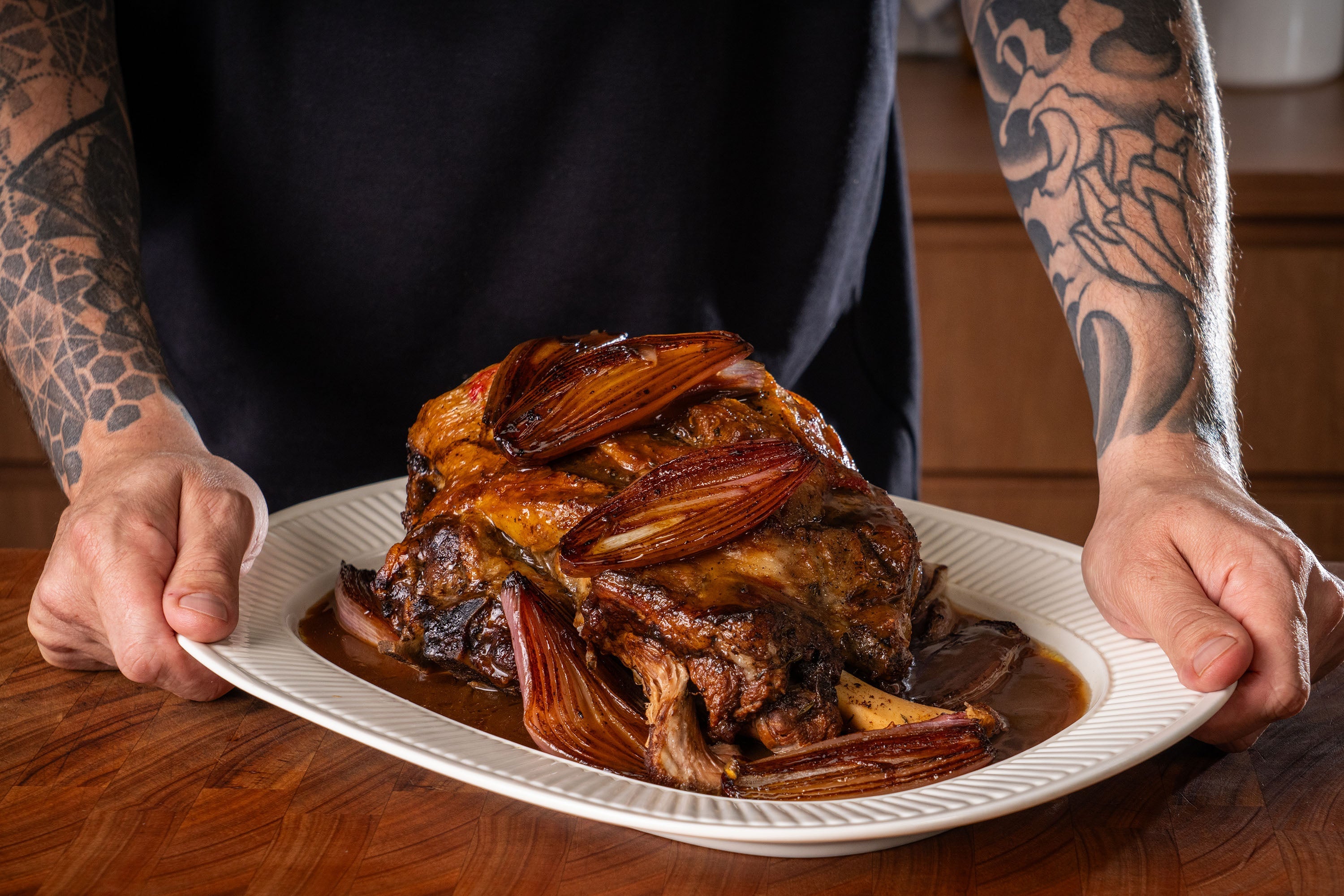 Andy Cooks - Juicy Fall Apart Lamb Shoulder Recipe
