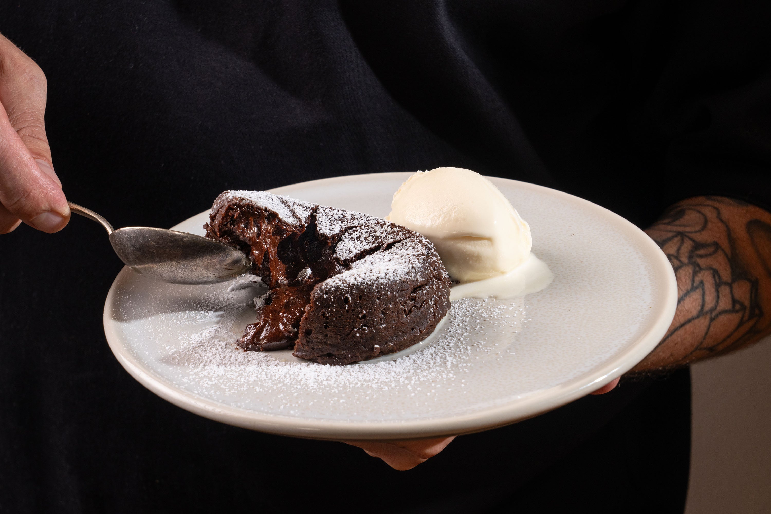 Andy Cooks - Chocolate lava cake