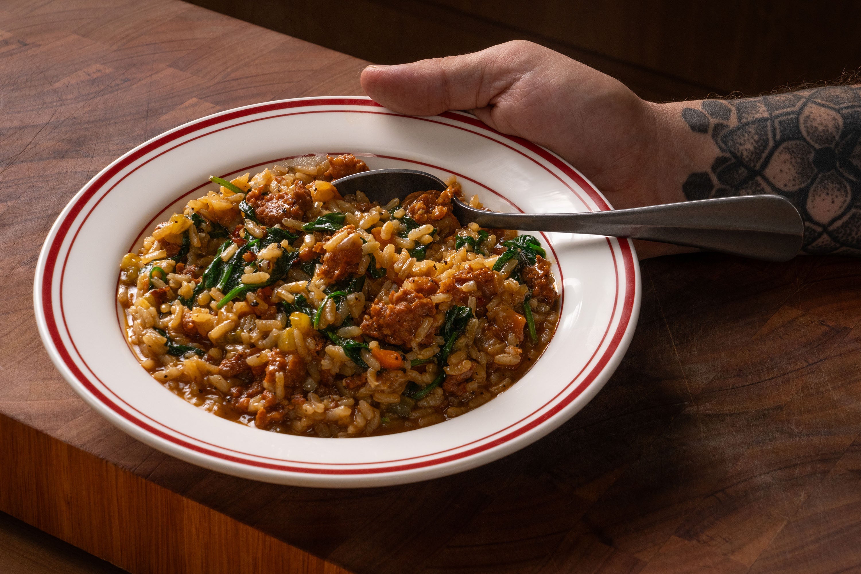 Andy Cooks - Easy 30 Minute Dinner Chorizo and Rice One Pot Recipe