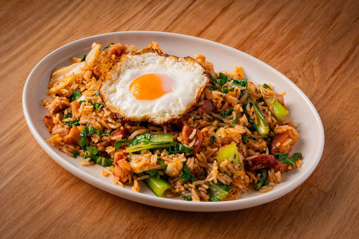 Andy Cooks - Korean Fried Rice Recipe with Bacon